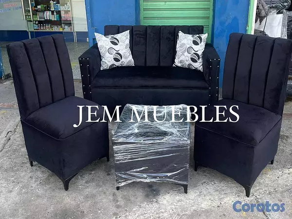 muebles y colchones - Juego de muebles diseño butaquitas  2