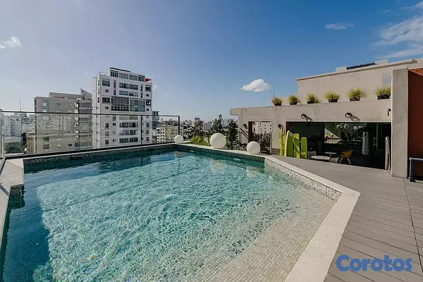 apartamentos - En Venta Apartamento de 3 habitaciones con Estudio en Piantini 10