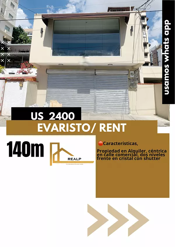oficinas y locales comerciales - Local en Evaristo Morales  1
