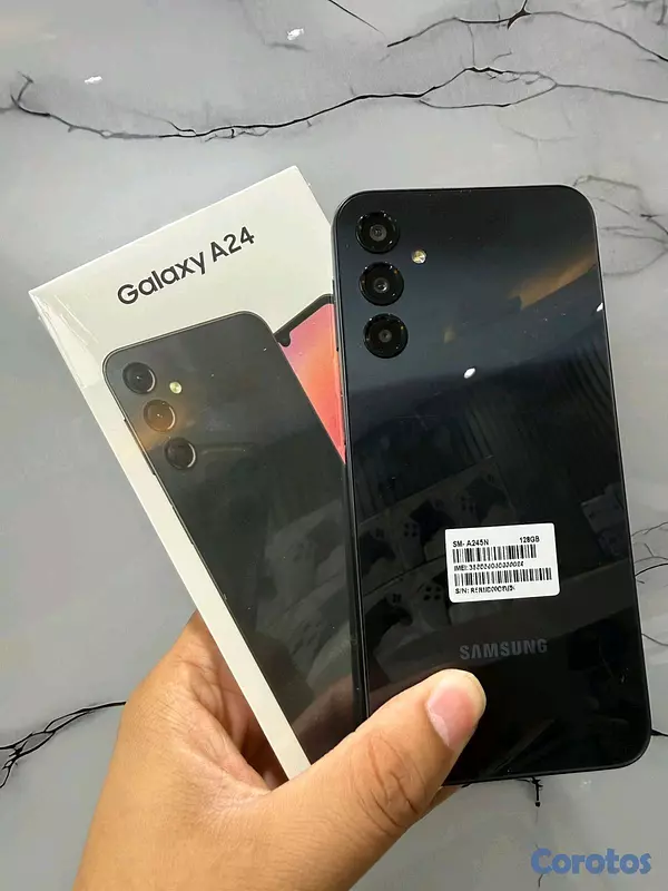 celulares y tabletas - Disponible cel Samsung A24 128 GB  en su caja precio 10,000 peso soy tienda físi 2