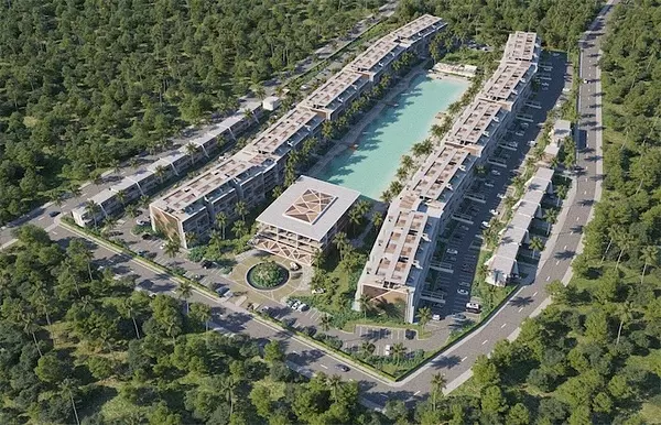 apartamentos - Apartamento en plano de venta en Punta Caña 4