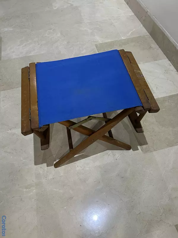 muebles y colchones - Sillas Plegables de madera con descasa brazos  4
