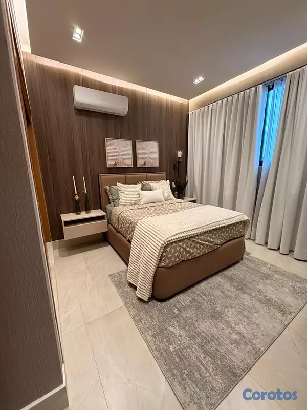 apartamentos - vendo amueblado bella vista sur tres habitaciones con su baño balcón dos parqueo 10