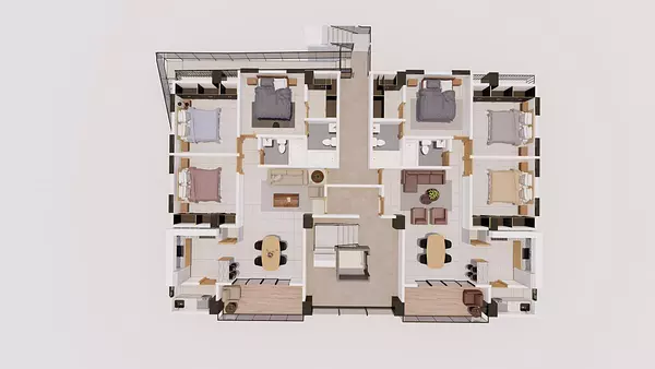 apartamentos - Torre Residencial de 7 Niveles, El Embrujo 4