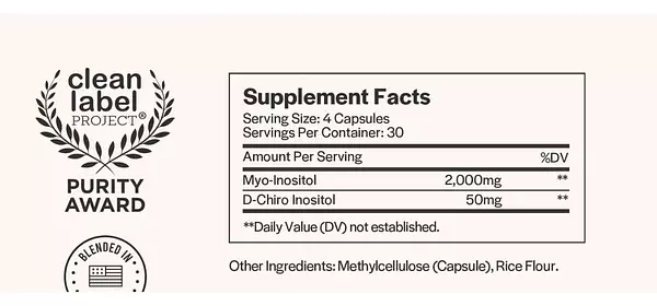 Salud y Equipamiento Médico - Inositol 120cap Wholesome Story 2