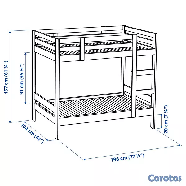 muebles y colchones - vendo litera  5