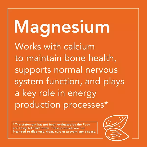 Salud y Equipamiento Médico - Now Suplementos Magnesio 400 Mg Funcion Enzimatica 4