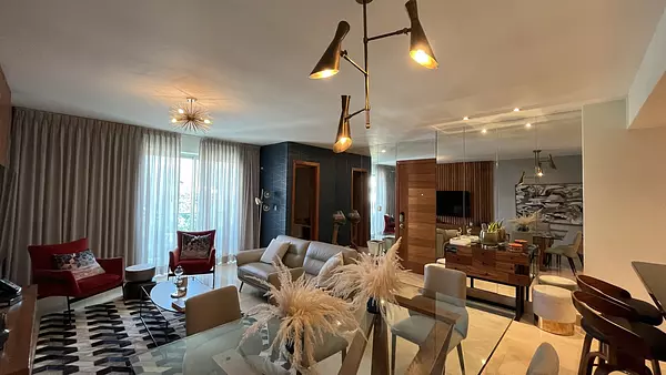 apartamentos - Apartamento amueblado en alquiler en Piantini 7