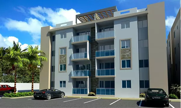 apartamentos - apartamento en boca chica en venta cerca playa 3