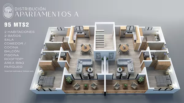 apartamentos - Exclusivos Apartamentos en Comunidad de Alto Prestigio en Sosua  5