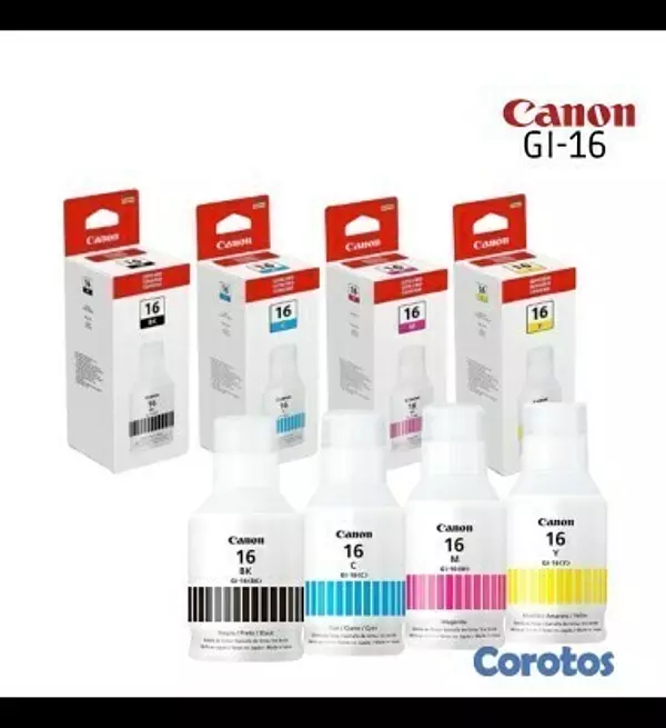 impresoras y scanners - TINTA CANON GI-16  ORIGINALES 100% 