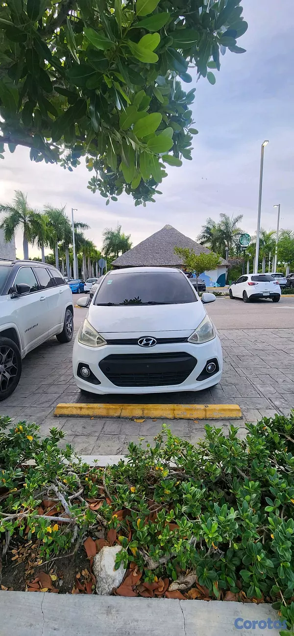 carros - Hyundai Grand i10 2015 Blanco 5