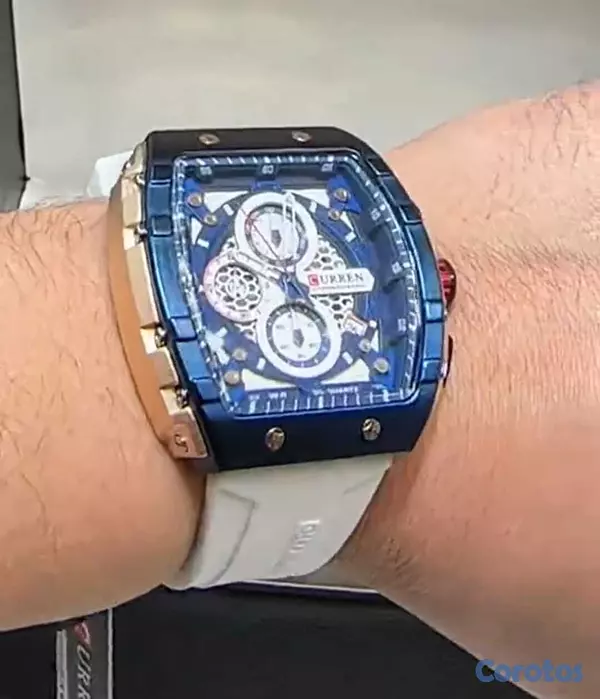 joyas, relojes y accesorios - Reloj Curren militar deportivo Cronografo fechero 3