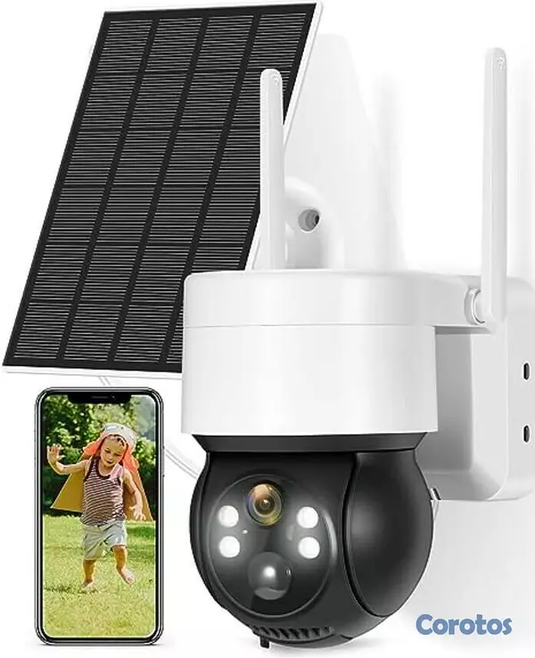camaras y audio - Camara Wifi de Exterior Solar JE-425XM 3