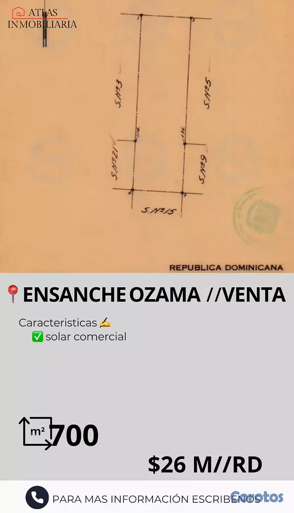 solares y terrenos - se vende solar  2