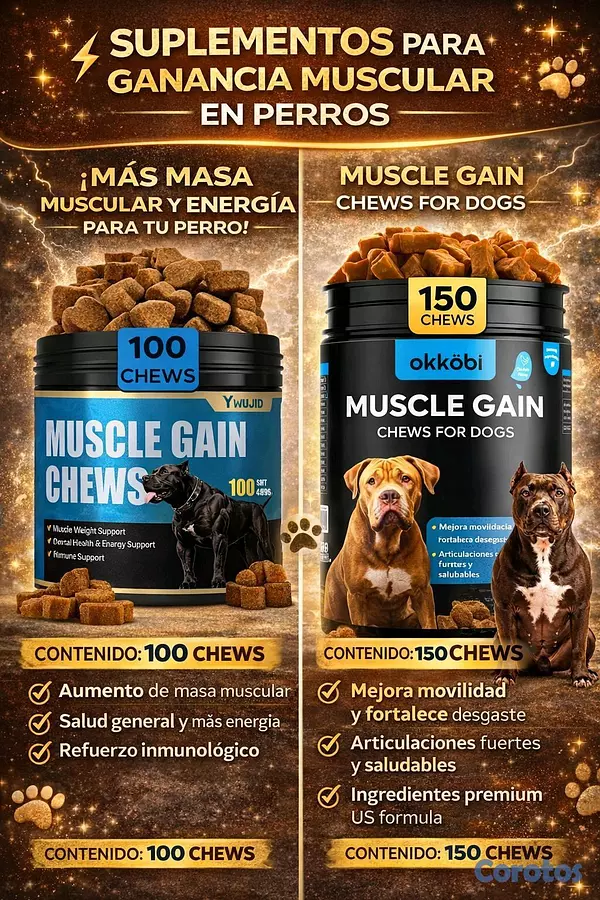 animales y mascotas - 🐶 Vitaminas y Suplementos Premium para Perros | Energía, Pelaje y Salud 5