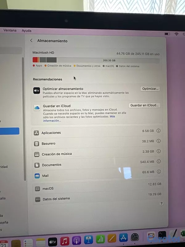 computadoras y laptops - Macbookair  2020 M1 14