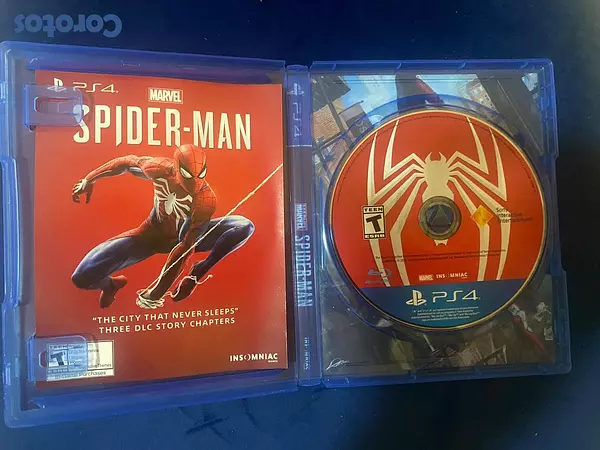 consolas y videojuegos - Marvel SpiderMan Juego de ps4 2