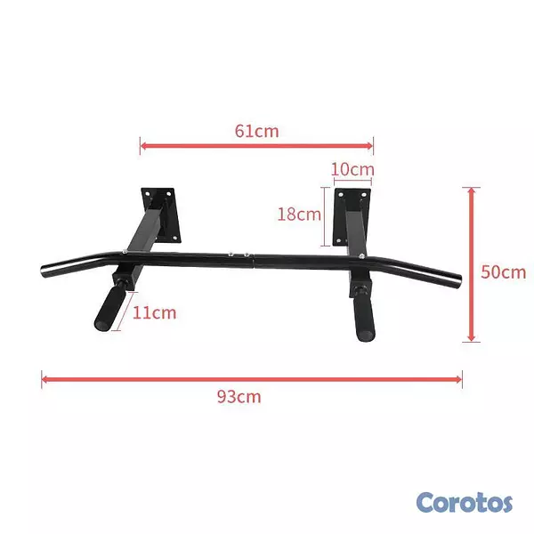 Artículos Deportivos - 💪🏠 Barra de Ejercicio Fija para Pared – RD$2,350 🏠💪 2