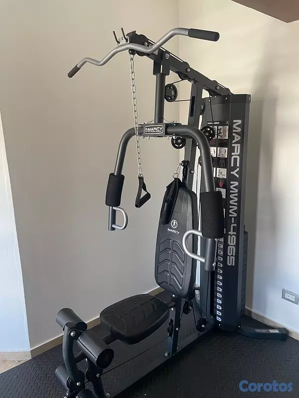 Artículos Deportivos - VENDO maquina de ejercicio MARCY + PISO ACOLCHADO 8