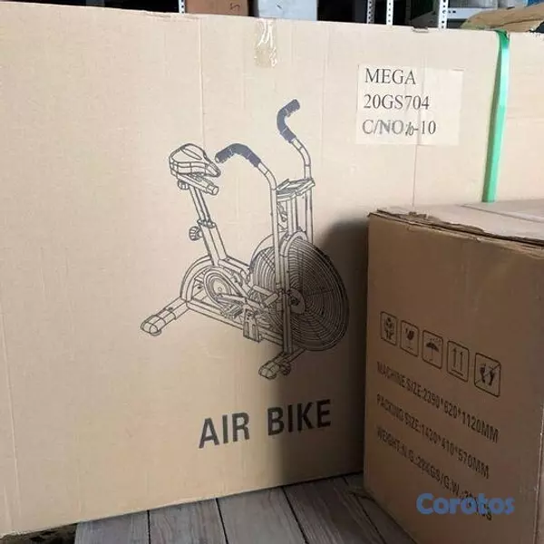 Artículos Deportivos - AIRBIKE Bicicleta estacionaria con resistencia de aire USO COMERCIAL Y DOMESTICO 2