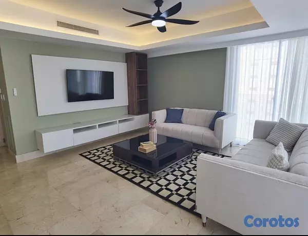 apartamentos - Excelente apartamento amueblado en Piantini 4