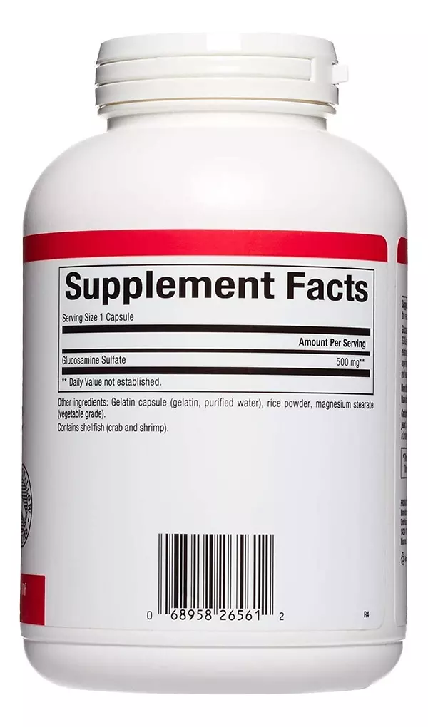 Salud y Equipamiento Médico - Glucosamina 500 Mg Natural Fact 2