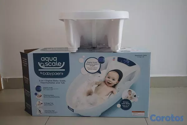 cuidado y nutricion - AQUASCALE 3 IN 1 BABY TUB / AQUASCALE BAÑERA BEBÉ 3 EN 1 4