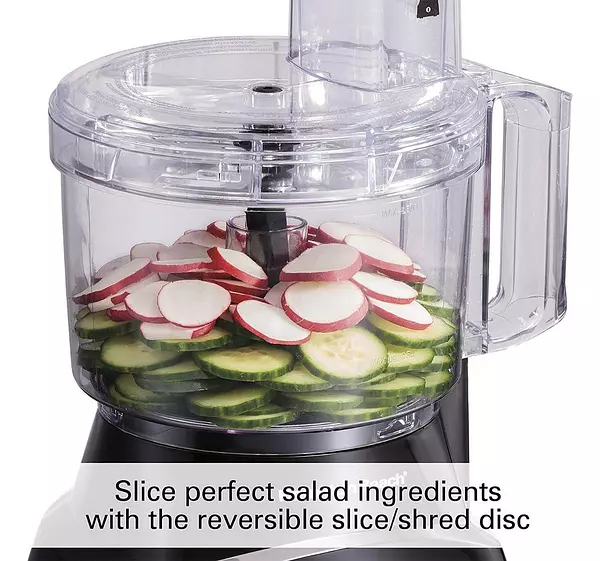 Salud y Equipamiento Médico - Procesador De Alimentosh 70740 8-cup Negro 7
