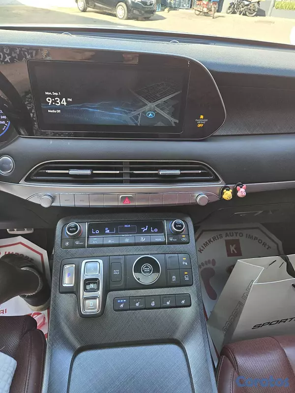 jeepetas y camionetas - HYUNDAI PALISADE 2019 NEGRO GASOLINA 10