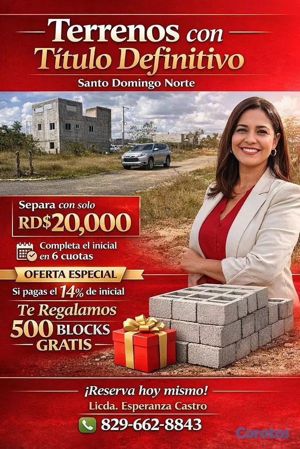 solares y terrenos - vendo solar con titulo  definitivo 166 mts. listo  3