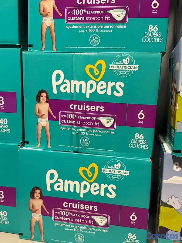 cuidado y nutricion - Cajas pampers cruisers 2