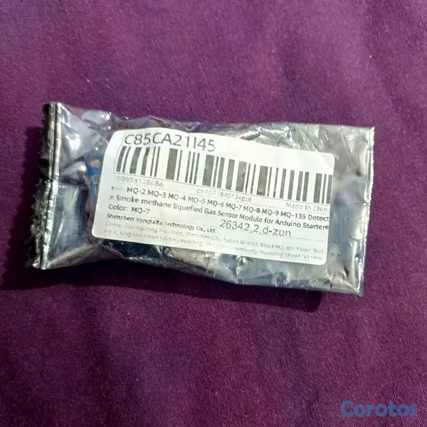 accesorios para electronica - Sensores MQ7, MQ135 y display. El precio es por todo. 5