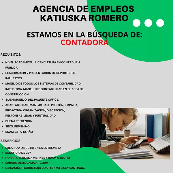 empleos disponibles - Empleos varios 1