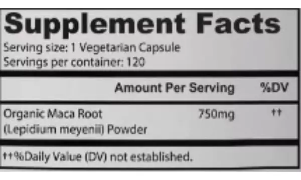 Salud y Equipamiento Médico - Superior Labs - Maca 120caps 2