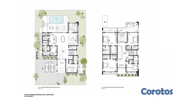casas vacacionales y villas - Villa en Punta Cana Village de 5 habitaciones 5