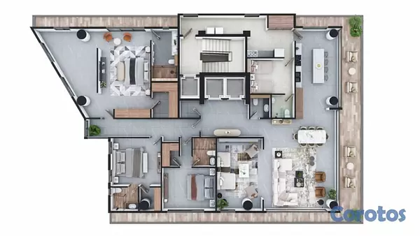 Proyectos - APARTAMENTOS EN VENTA EN EL SECTOR DE NACO Cod:PD6 9