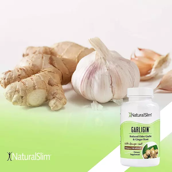 Salud y Equipamiento Médico - Garligin Naturalslim Oganico Raiz De Ajo Y Jengibre 100 Cao 2