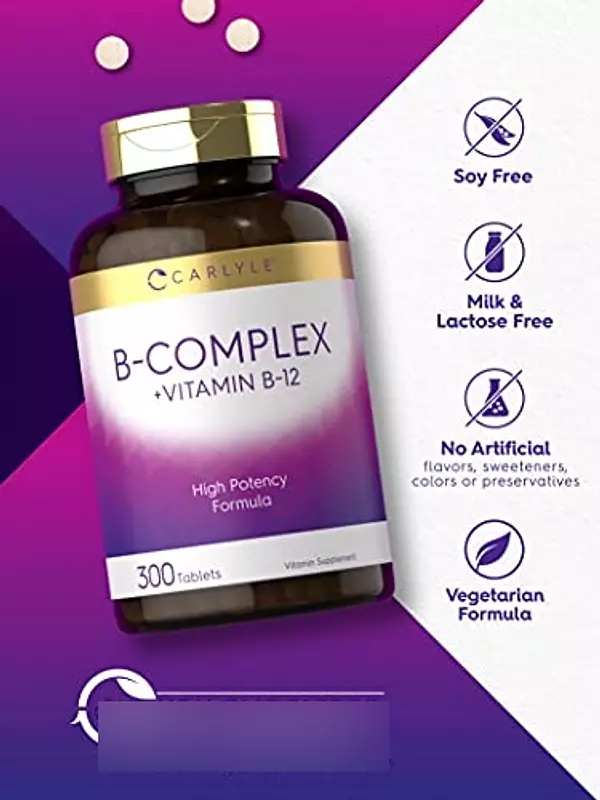 Salud y Equipamiento Médico - Vitamina Del Complejo B Con B12 3