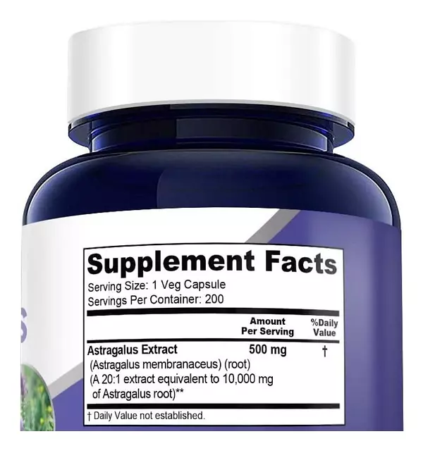 Salud y Equipamiento Médico - Astragalo 10000 Mg  Nusapure 2