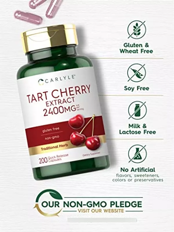 Salud y Equipamiento Médico - Capsulas De Extracto De Cereza Acida | 2400mg 6