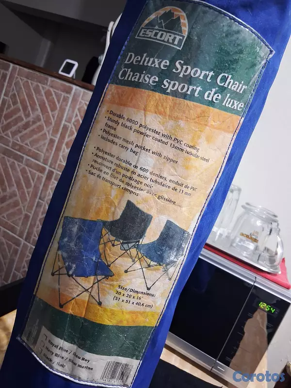 Artículos Deportivos - Silla Plegable Escort Deluxe Sport Chair  2