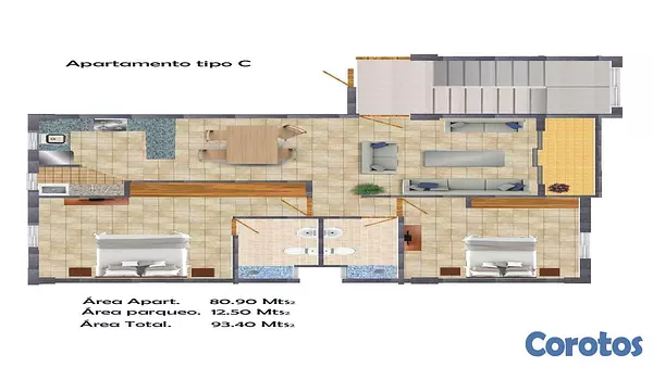 solares y terrenos - Solar Ensanche OZama con proyeto aprobado para 20 Aptos 10