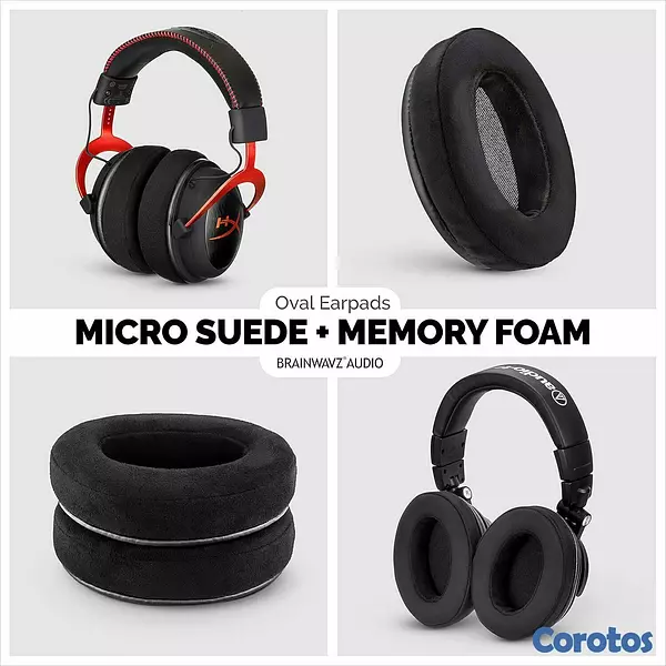 camaras y audio - Almohadillas Ovaladas Brainwavz para auriculares 9