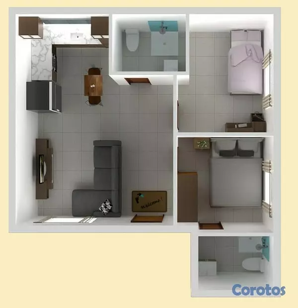 casas - ¡Venta directa sin intermediarios! ¡Casa de dos habitaciones y dos baños! 4
