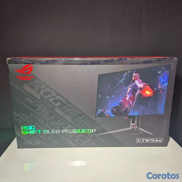 computadoras y laptops - Monitor ASUS ROG Swift PG32UCDP OLED 32” 4K 240Hz  3