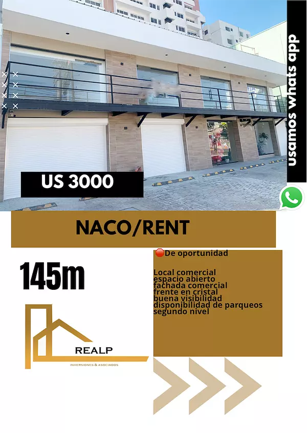 oficinas y locales comerciales - Local comercial en Naco  1