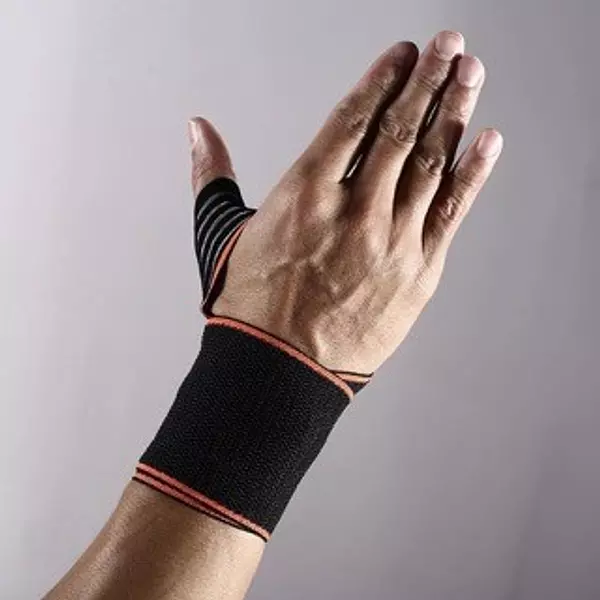 Artículos Deportivos - Muñequera deportiva soporte fitness muñeca  2