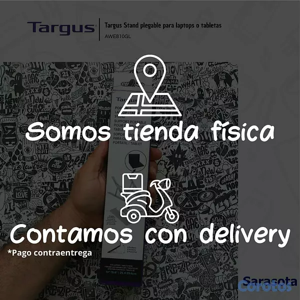 accesorios para electronica - Targus Stand Para Laptop O Tabletas Aluminio 4