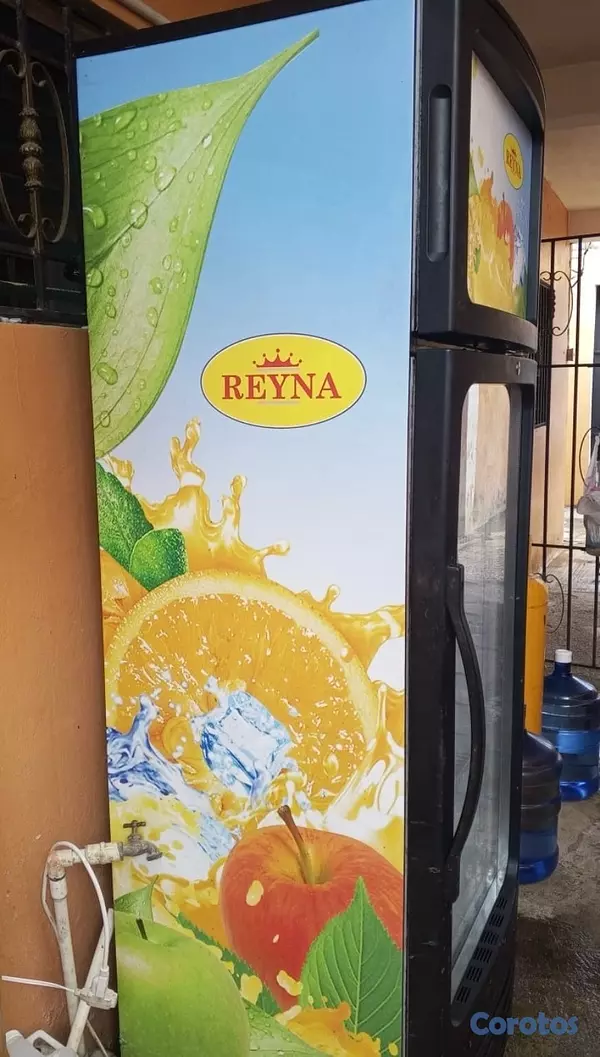 equipos profesionales - Nevera exhibidora con freezer  2